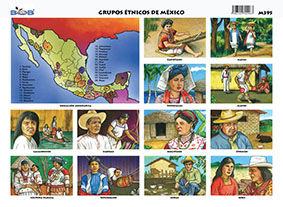 M395 Grupos étnicos de México (25 pzas)