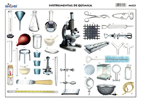 M423 Instrumental de química (25 pzas)