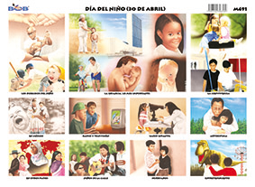M491 Día del Niño / 30 de abril (25 pzas)